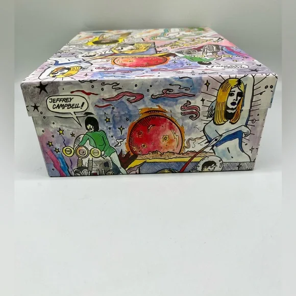 Jeffrey Campbell Low Down Platform Fuchsia Velvet - Picture 14 of 15